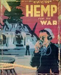 1942-savas-zamani-Kenevir-yasak-kalıp-kenevir-üretim-cagri-afişi