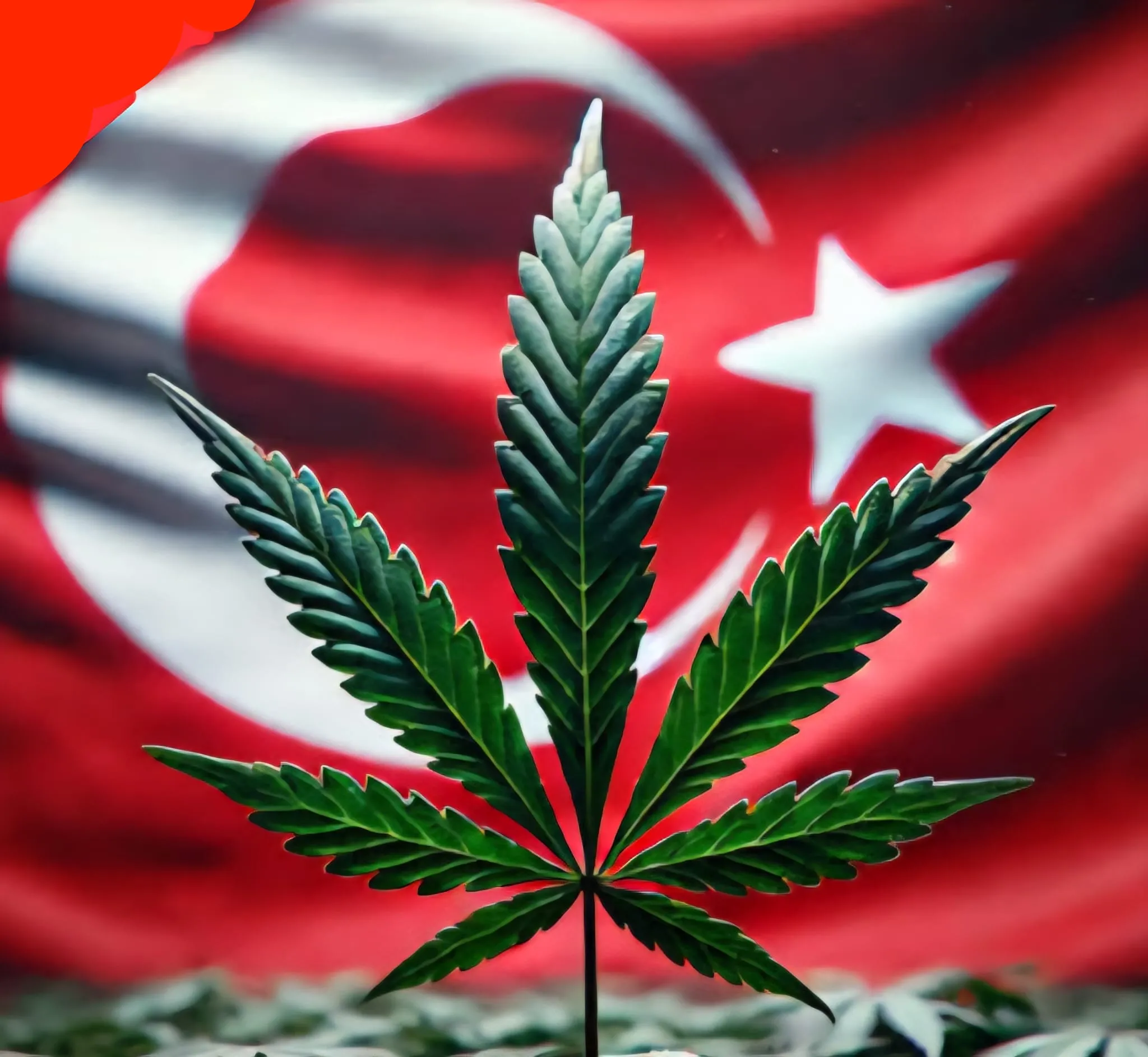Kenevir Yaprak ve Türk Bayrak
